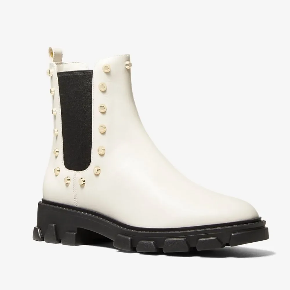 Michael Kors Astor Studded Women's Boots Size 7.5